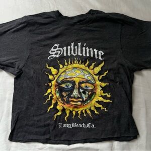 Sublime crop top shirt